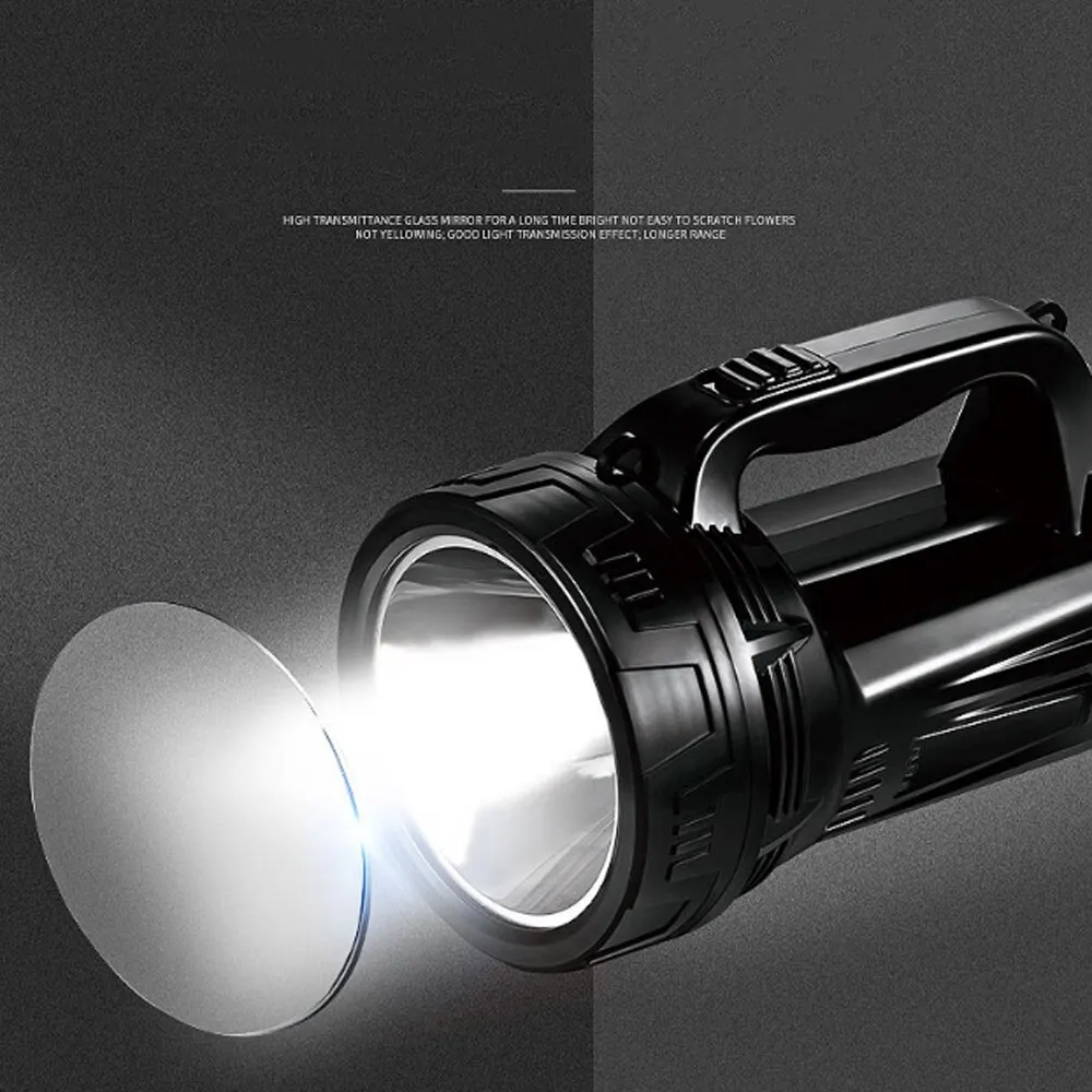 Didelės Galios Super Ryškus LED Prožektorius Žibintuvėlis Saugos Dėmesio Kempingas Šviesos Lauko Kišeninis Nešiojamas Prožektoriai, Žibintai