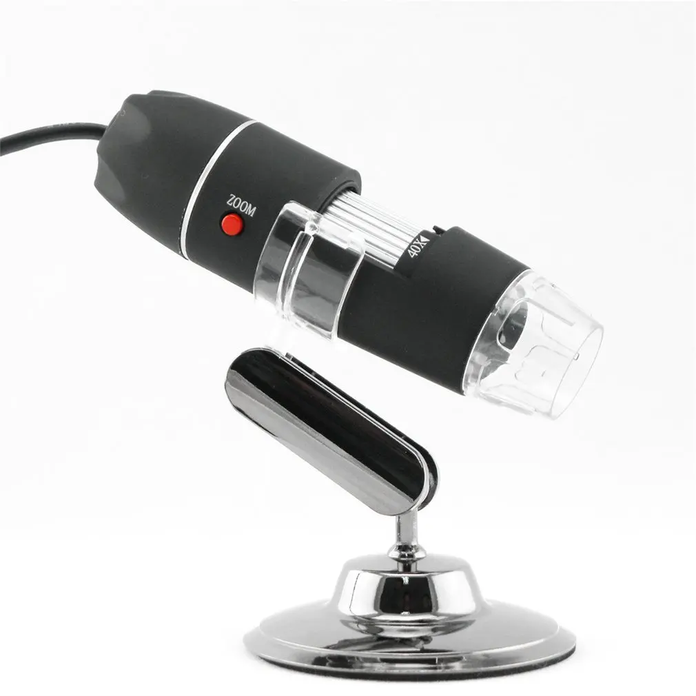 1000X 8 LED Skaitmeninis Mikroskopas USB Endoskopą Kameros LED Mikroskopu Metalo Bazės Nešiojamųjų Endoskopą patikrinimui