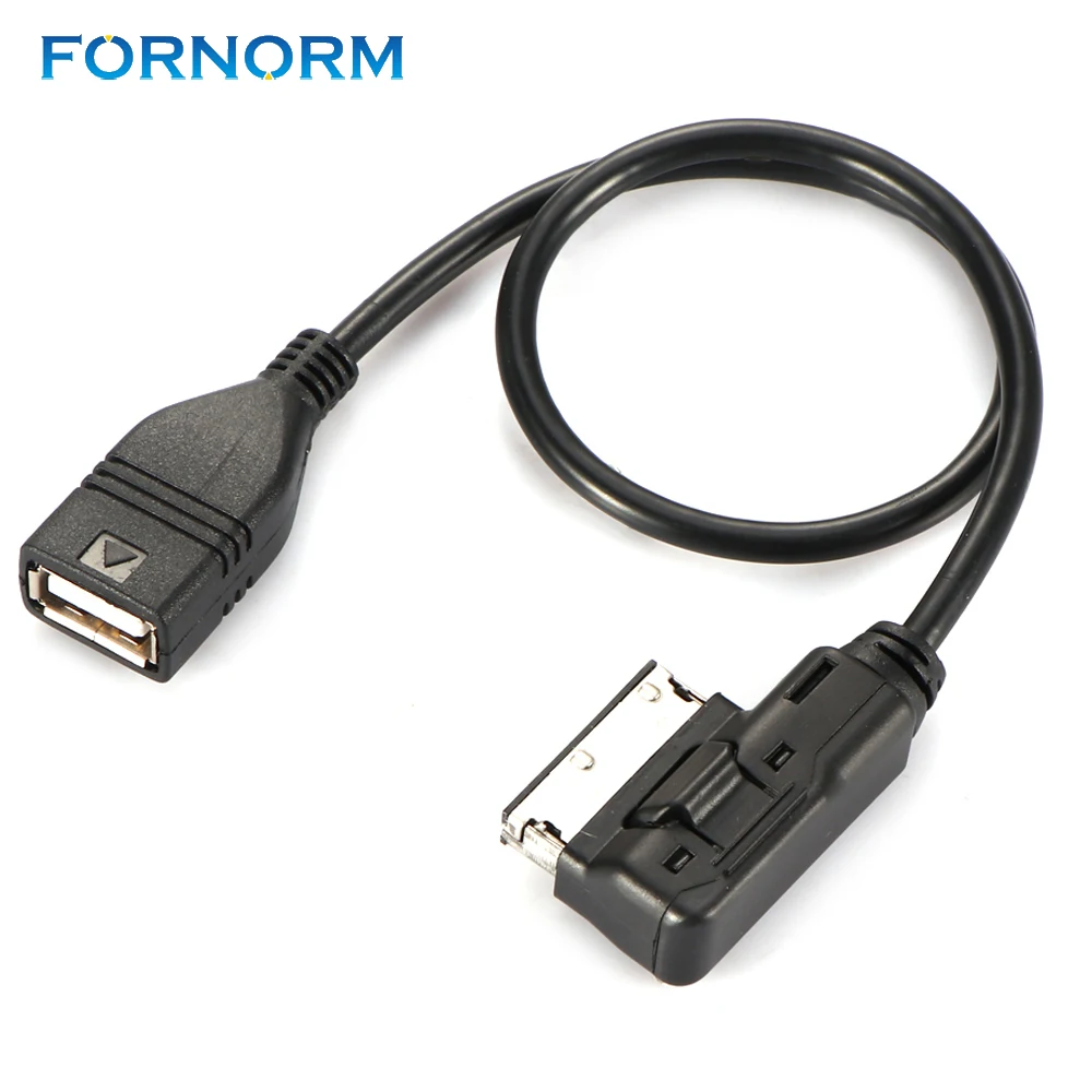 FORNORM Duomenų Įkrovimo Adapteris AMI MMI MDI į USB Kabeliai MP3 MP4 Audio Muziką Sąsaja VW Audi A4 A3 A5 A6 A8