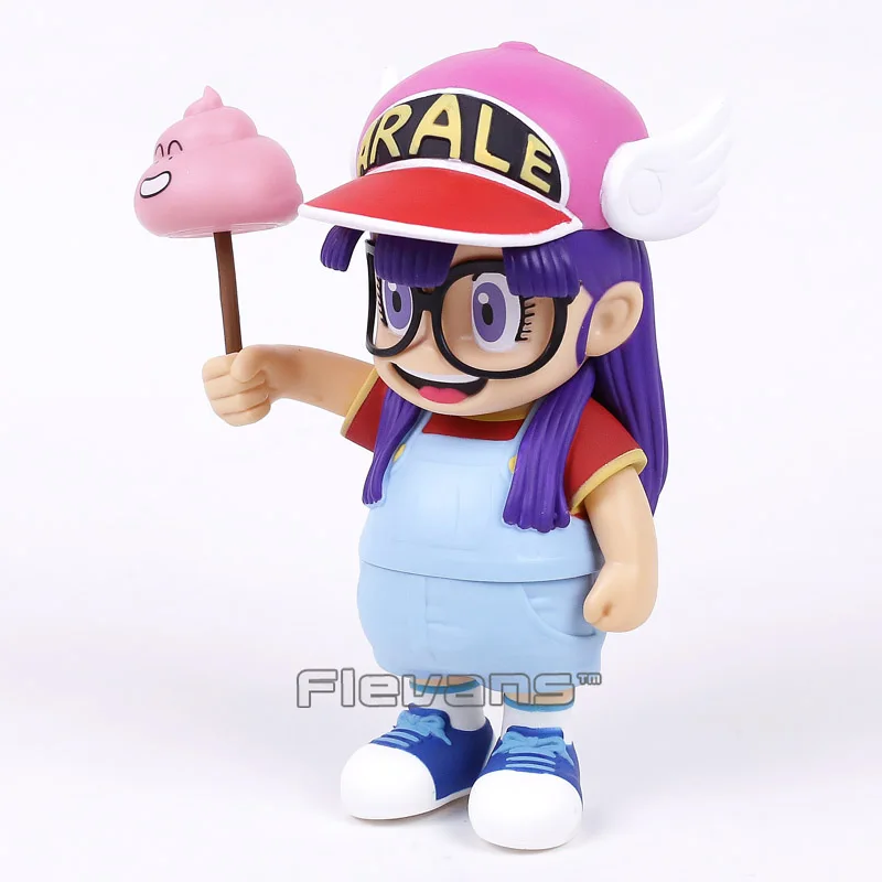 Anime Cartoon Dr Nuosmukio Arale su Išmatomis PVC Pav Žaislas, Lėlė 8