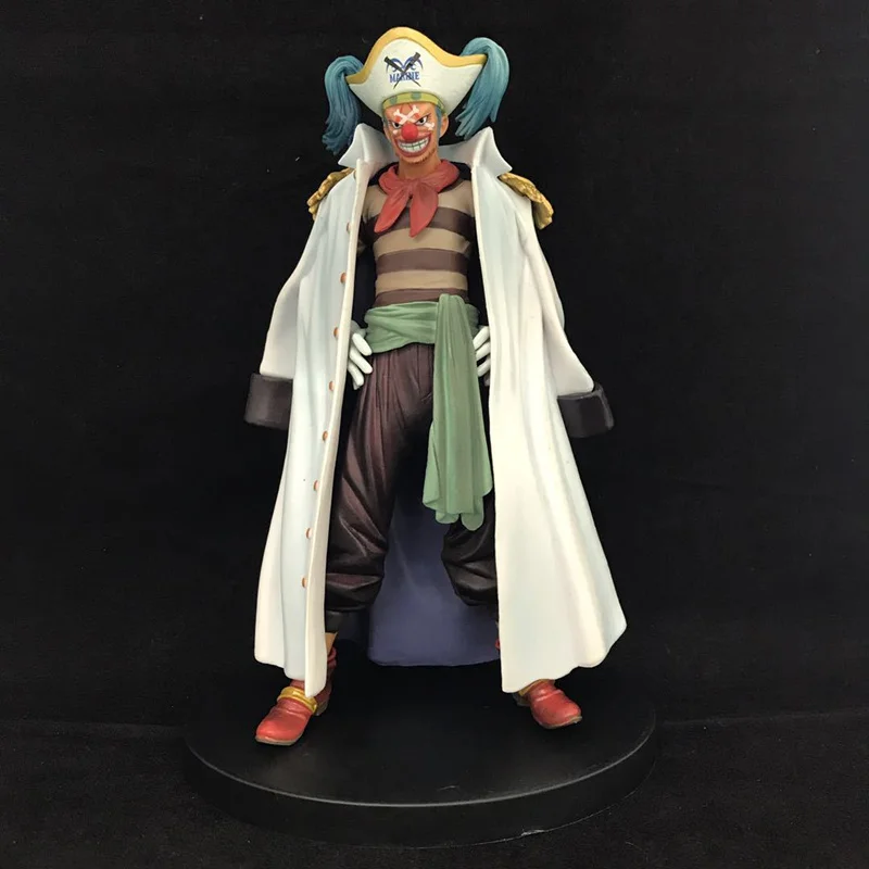 Anime One Piece Buggy PVC Veiksmų Skaičius, Kolekcionuojamos lėlės Modelio žaislas 17cm