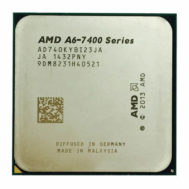 Originalus CPU AMD A6-7400K 3.5 GHz, Socket FM2+ Darbalaukio Dual-Core CPU Procesorius