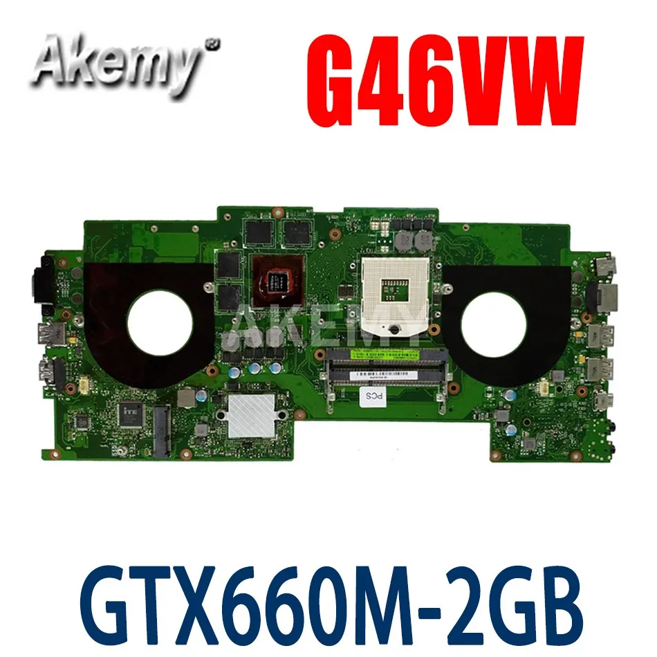 G46VW originalus mainboard ASUS ROG G46VW su GTX660M-2 GB Nešiojamas plokštė