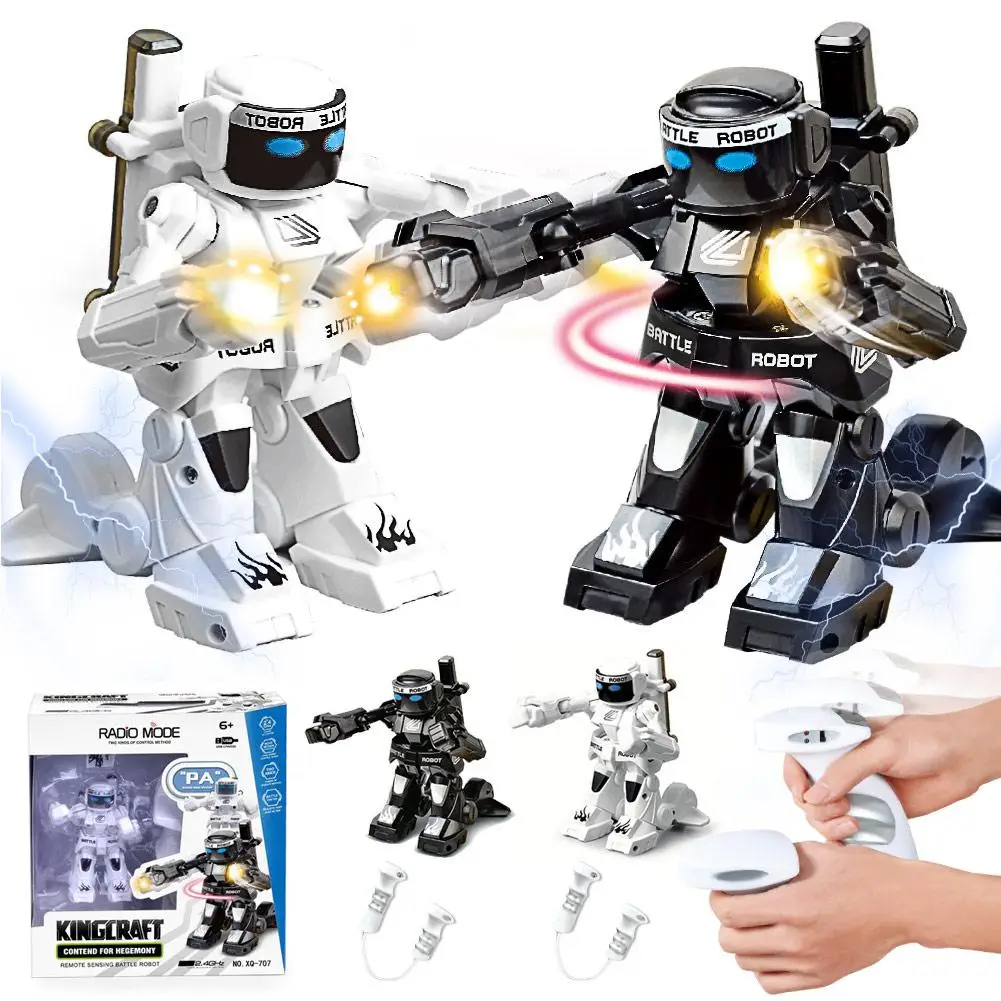 2.4 G Somatosensory Nuotolinio Valdymo Mūšis Robotas Žaislas Du-grotuvas Konkurencinė Kova Vaikų Roboto Modelį, Žaislai Vaikams Dovanų