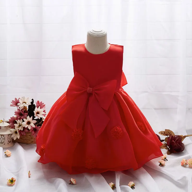 2020 m. Mergina Kūdikio Gimtadienio Suknelė Mergaitė Maža Princesė Gėlių Suknelė Pettiskirt Vaikų Drabužiai, vaikiški Drabužiai