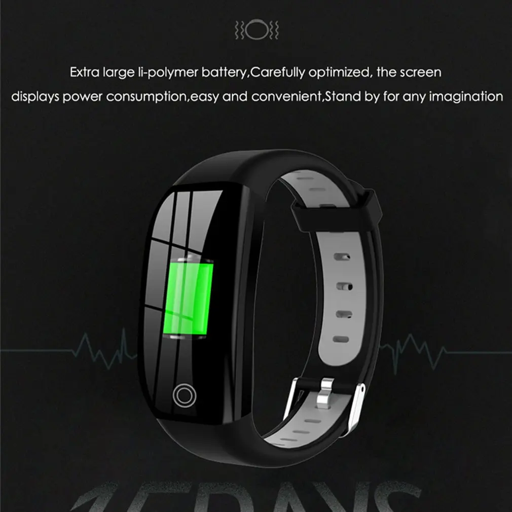 Smart Apyrankę F21 Fitneso Širdies ritmo Monitorius Aktyvumo Seklys Vėliau kaip Sveikatos Apyrankė Pedometer Smartband Žiūrėti 