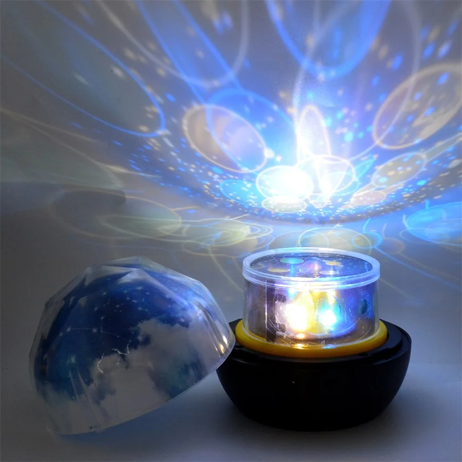 Naktį Šviesos Pasukimo Planetos Magija Projektorius Žemė Visatoje, LED Lempos, Spalvinga Pasukimo Naktį lempa Vaikas, Kūdikis, Kalėdų Dovana