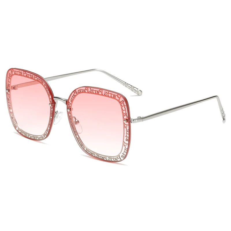 Naujos Prekės Dizaino Mados Akiniai nuo saulės Moterims, Metalo Taškus Negabaritinių Saulės akiniai Lady Prabanga Sunglass UV400 Atspalvių Oculos de sol