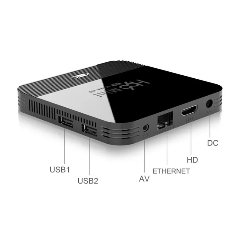 2020 RK3228A H96 Mini H8 2G+16G Android 9.0 Tv Box Nuotolinio Valdymo 4K HD Smart Set Top Box, JAV/JK/ES/AS Plug