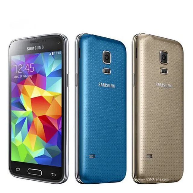 Originalus, Atrakinta Samsung Galaxy S5 Mini G800F 4.5 Colių Quad Core 1.5 GB RAM, 16 GB ROM, 8MP Kamera Naudojamas Mobilusis Telefonas