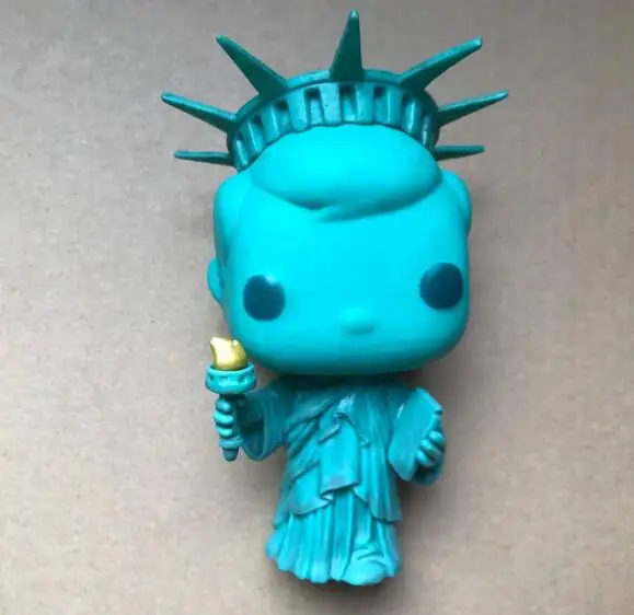 Pop Laisvės Statula Kolekcines Modelis Žaislai, New York City Vinilo Veiksmų Skaičius, gerbėjai Vaikai, Kalėdų, gimtadienio dovana Žaislas