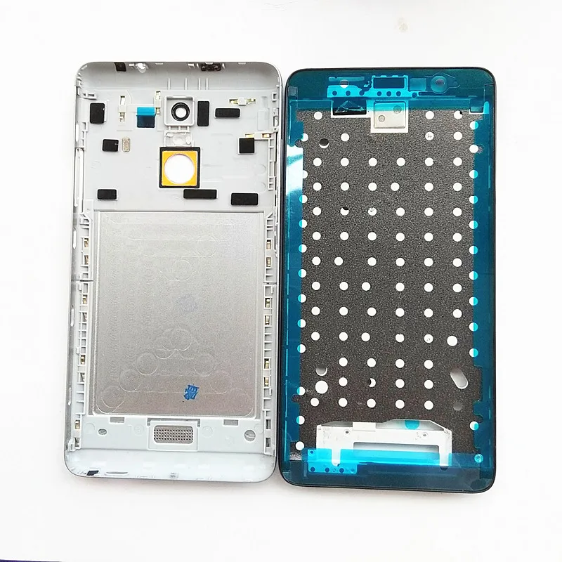 1 Set LCD Priekinio Rėmo Vidurinė Būsto Bezel + Galinio Baterijos Dangtelio Korpuso Pusės Mygtukai Xiaomi Redmi Pastaba 3 / 3 Pastaba Pro 150mm