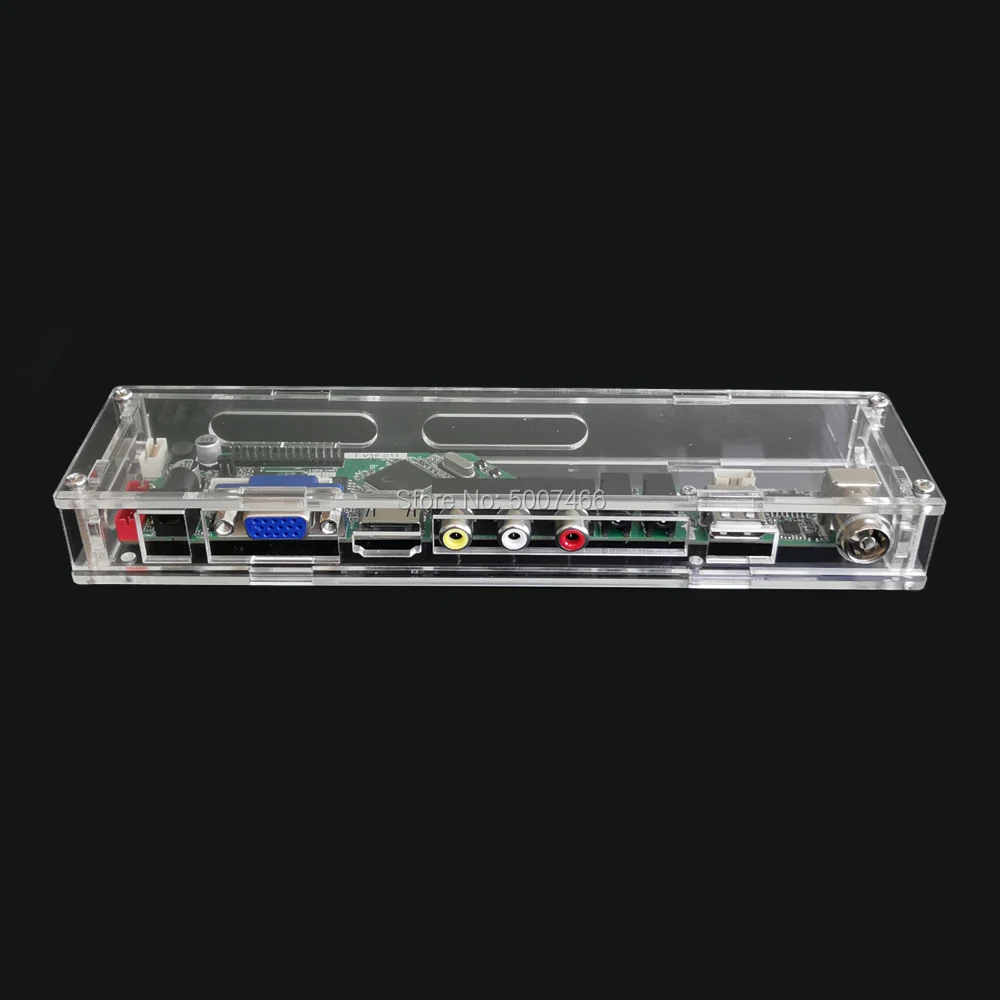 LED/LCD ekranas valdiklio tvarkyklę lenta skaidraus plastiko apsaugos atveju box mūsų, T. V valdiklio tvarkyklę kortelės plokštė