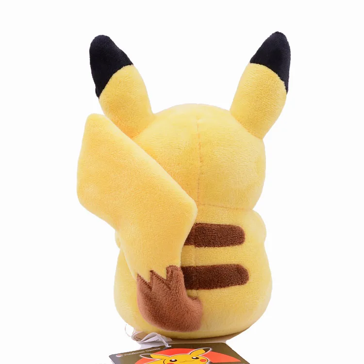 20cm Takara Tomy Pokemon Pikachu Pliušinis Puikus iškamša Pikachu Žaislai Hobis Kolekcijos Lėlės Kawaii Dovana Vaikams