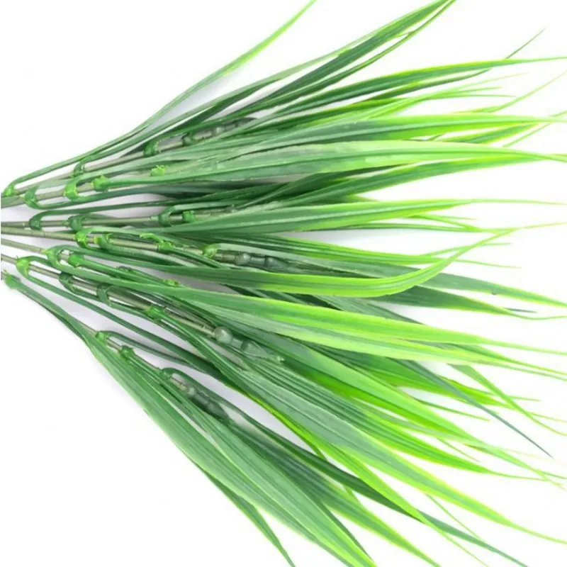 5VNT/set Dirbtinė Žolė Augalų Dekoratyviniai Plastiko Netikrą Padirbtų Žolės, Augalų, Namų Dekoro ir Biuro Apdailos