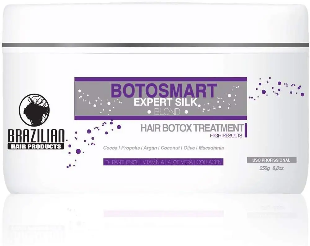Brazilijos BotoSmart Ekspertų Šilko Šviesūs Plaukai Su Makadamijos 250ML