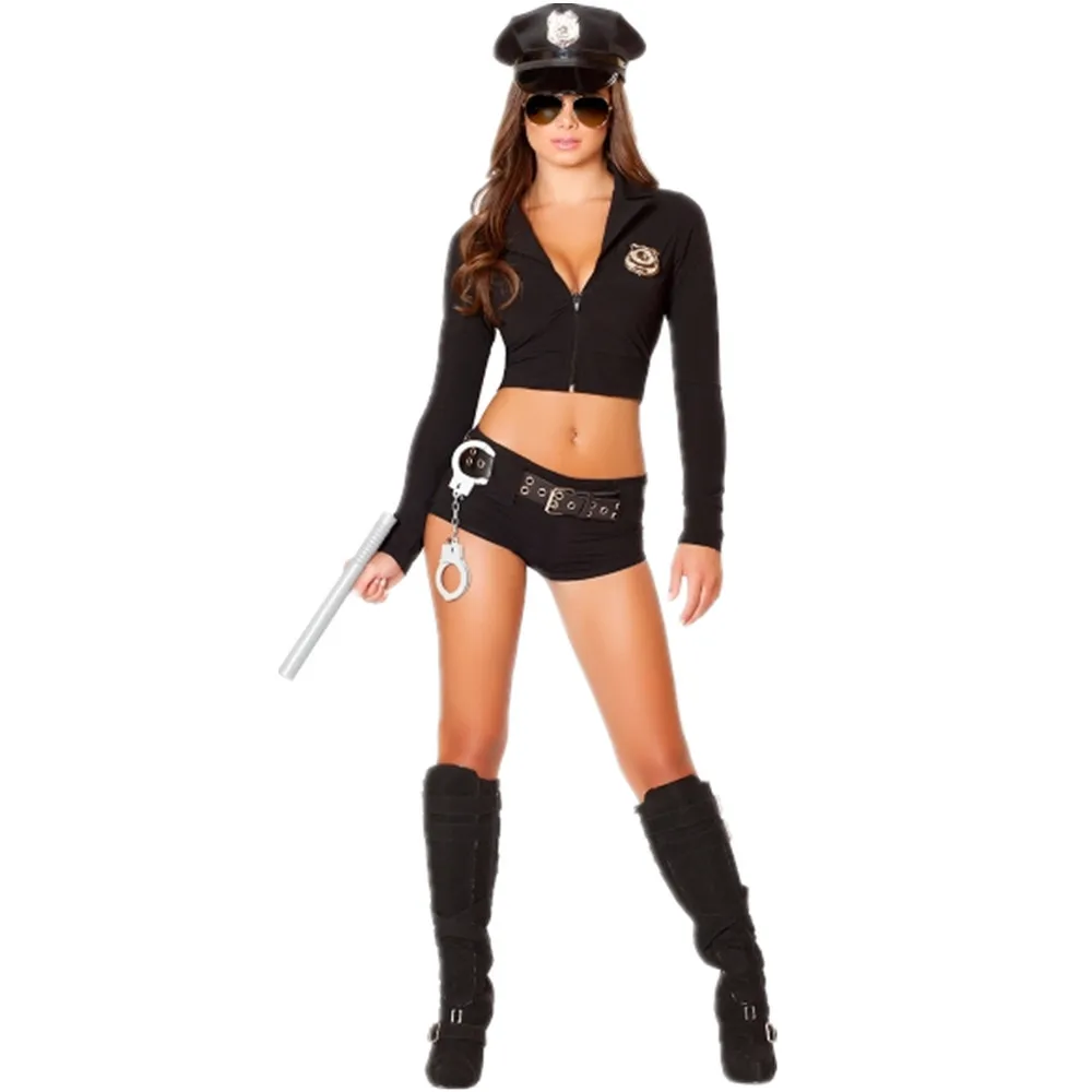 Seksualus Cosplay Fancy Dress Moterų Policininkas Policijos Pareigūno Uniformą Policininkės Kostiumas Helovinas Suaugusių Moterų Policijos Cosplay