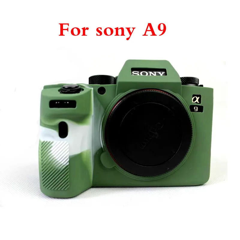 Minkšta Silikoninė Guma vaizdo Kameros Apsauginė Kūno Padengti Sony A9 / A7 III A7R3 A7RIII A7III A7M3 / A7 II A7II A7M2 A7SII A7RII