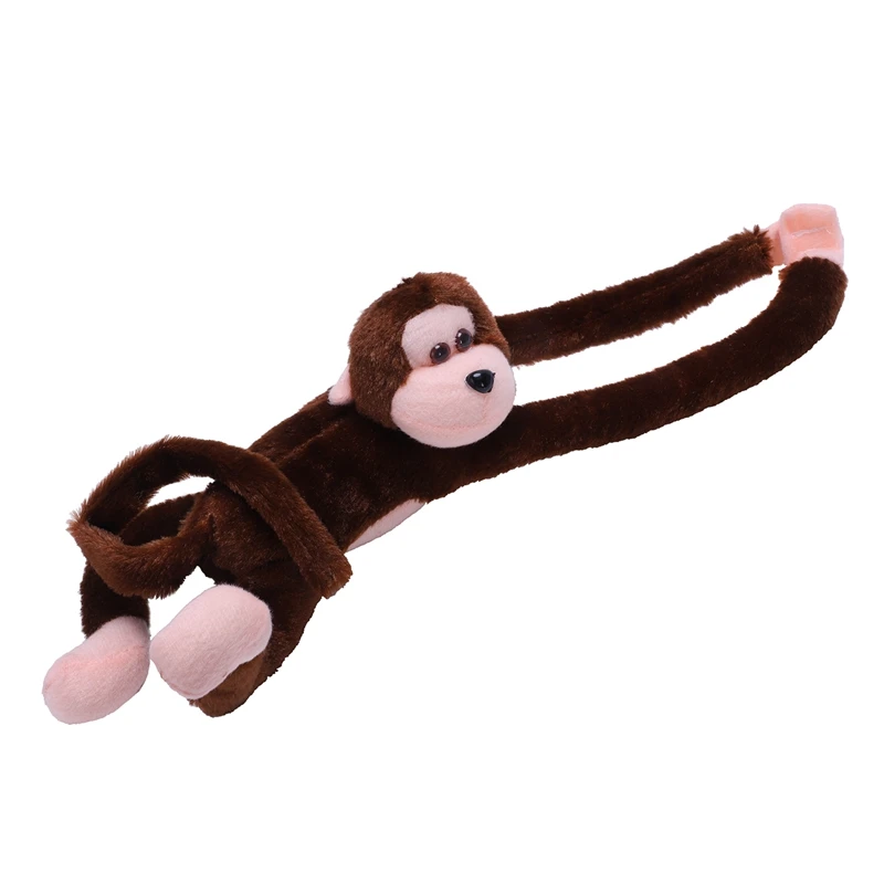 Mielas Sch Gibbon Beždžionė Pliušinis Lėlės Žaislas Garso Vaikams Kalėdų Dovana (kavos)