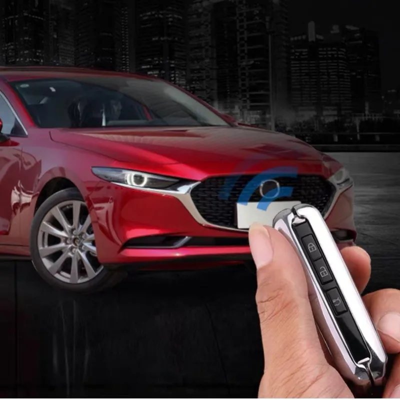 Automobilio Raktas Padengti Panardinant Lydinio Mazda 3 2019 2020 Klavišą Atveju Naujas TPU Už Mazda 3 Axela Klavišą Dangtis