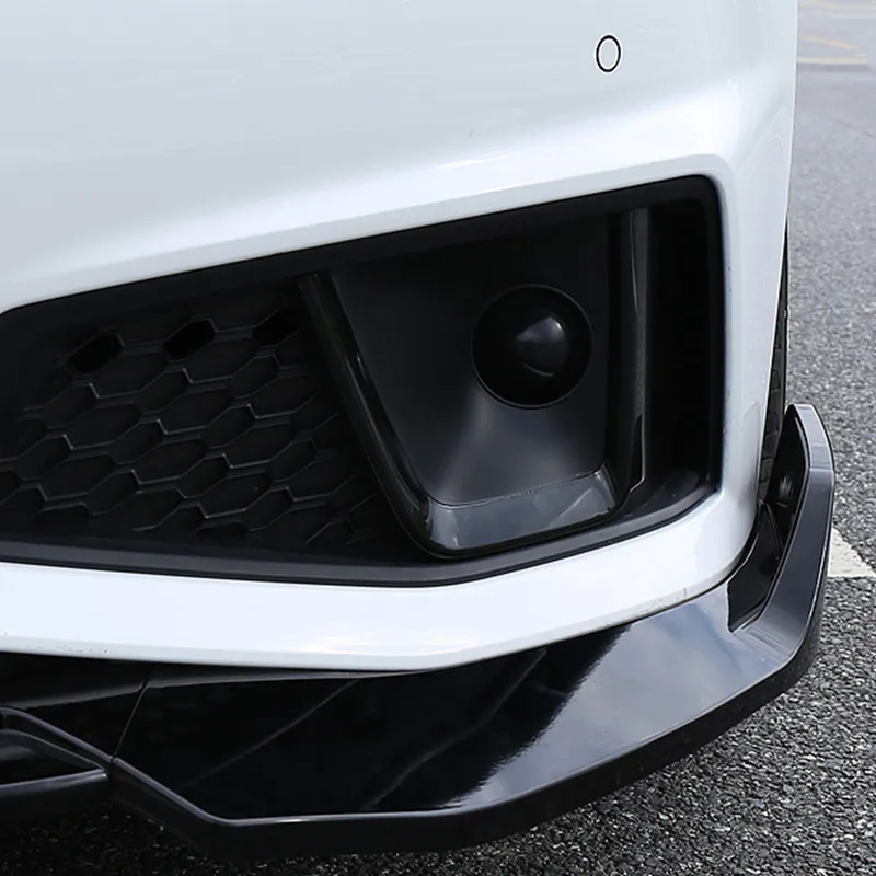 Automobilių Stiliaus Priekinis Rūko Žibintas, Bamperis Rėmo Apdaila Padengti Apdaila 2vnt Audi A4 B9 2019 ABS Auto Išoriniai Priedai