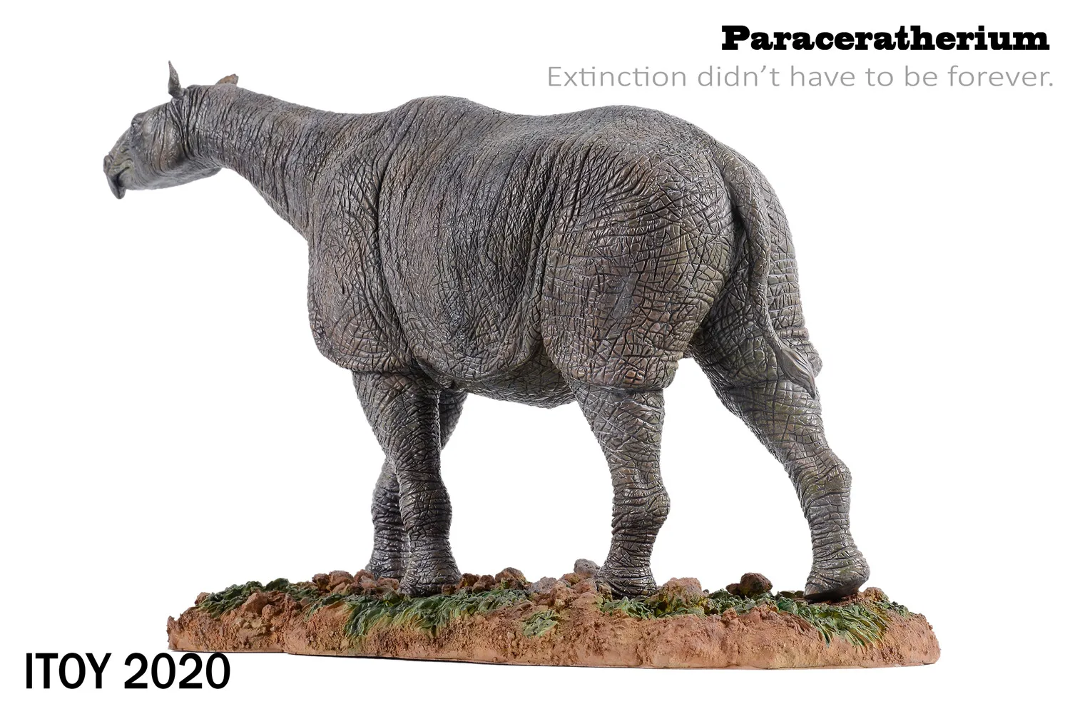 SANDĖLYJE! ITOY 1/35 Paraceratherium Statula Pav Realus PVC Išnykusi Senovės Gyvūnų Modelio, Žaislai CollectorAdult Su Platforma
