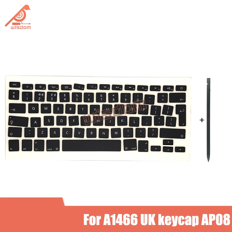 Naujas keycaps A1466 MUMS AP08 komplektas keycaps Išdėstymą 