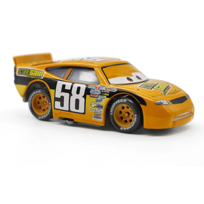 Disney Pixar Cars Originalus No. 58 Lenktynininkas Diecast Metal Automobilį Žaislo Vaikams, 1:55 Prarasti Visiškai Naujas Akcijų Žaibas McQueen