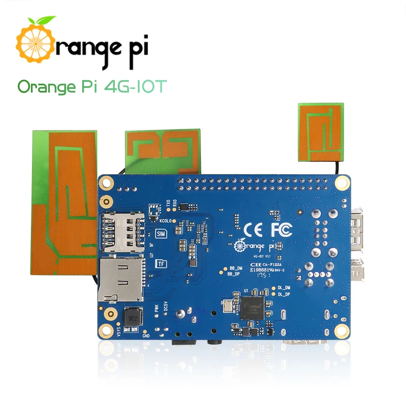 Oranžinė Pi 4G-DI 1G Cortex-A53 8GB EMMSP Paramos 4G SIM Kortelę 