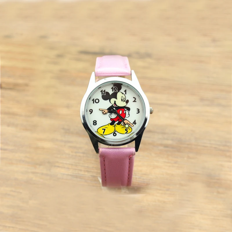 Disney Mickey Mouse Kvarcinis Laikrodis Animacinių filmų Berniukai Laikrodžiai Vaikams, Dovanos Mergaitėms, Laikrodis, Laikrodžiai, Vaikiški Laikrodžiai Kvarco Lydinio Paprasta