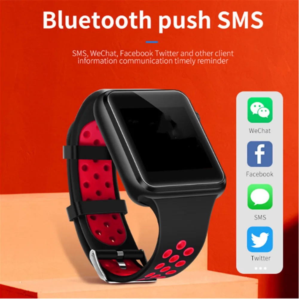 Smart Žiūrėti C5 Touch Screen Vyrai Moterys Smartwatch 