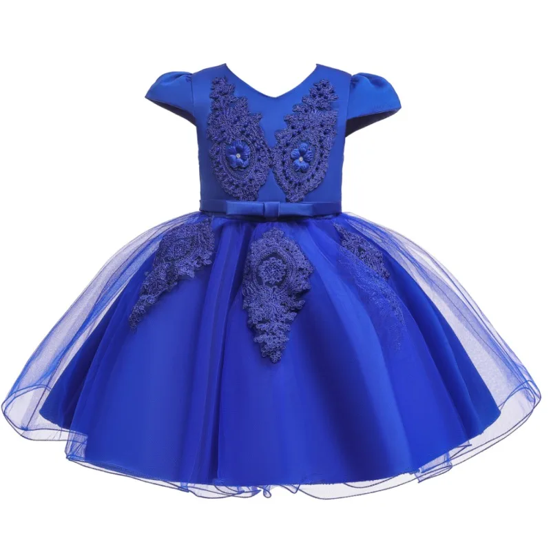 Mergina Inscenizacija Suknelės Oficialaus Princess Dress Vaikai Vestuves Suknelė Birthday Party Dress Mergaitė Nėrinių Šalis Ir Banketų Suknelė