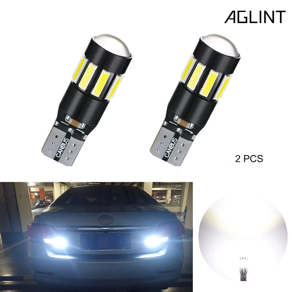 AGLINT 2x T10 194 168 W5W 501 LED Automobilio Lemputes CANBUS Jokių Klaidų Šalinimas, Stovėjimo Žibintas, Skirtas Mercedes W203 W205 W204 W212 Balta 12V