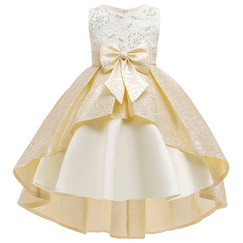 Vaikų suknelė Princesė Mergina naujas takas parodyti vestuvių suknelė vakarinę suknelę mergina gimtadienio lankas pompastiški, siuvinėta suknelė