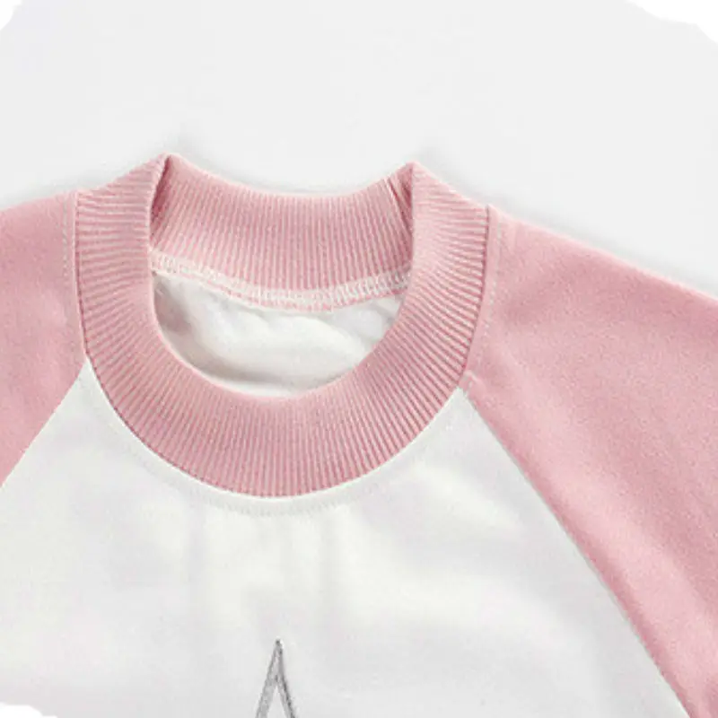Naujas 2019 Prekės Kokybės Medvilnės Palaidinės Baby Girl Drabužiai, Vaikams Drabužiai, T Marškiniai BBebe Merginos megztinis Vaikai viršų