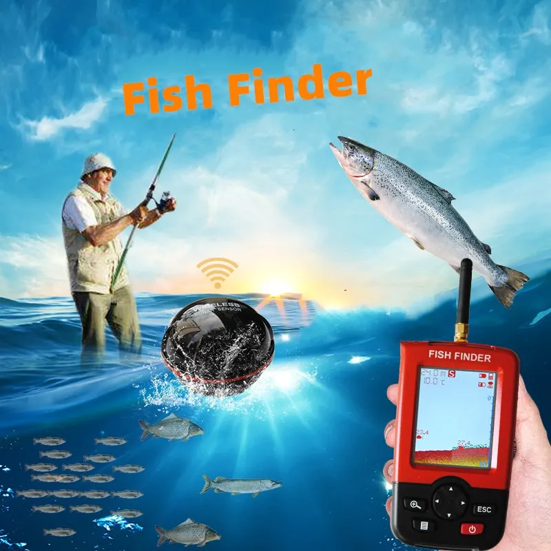 Belaidžio Žuvų Ieškiklis Aido geresnį Vandeniui Fishfinder UŽ xj01 žuvų ieškiklis kūnas be jutiklis