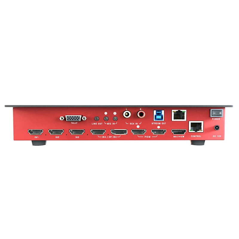 Oton Geek SW13 Mini 4 Kanalų HDMI Live Stream Video Switcher maišytuvas 1080p live gamybos konkuruoti su Mini Atem