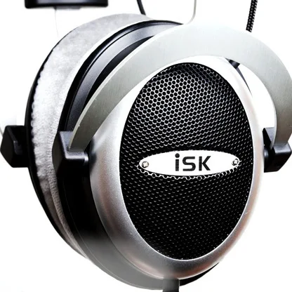 ISK HF2010 Pusiau atvira Stebėti Ausines HiFi Stereo Ausinės Studijoje Įrašinėti Garso Įrašymo Ausinių Triukšmo Atšaukiu Ausinės