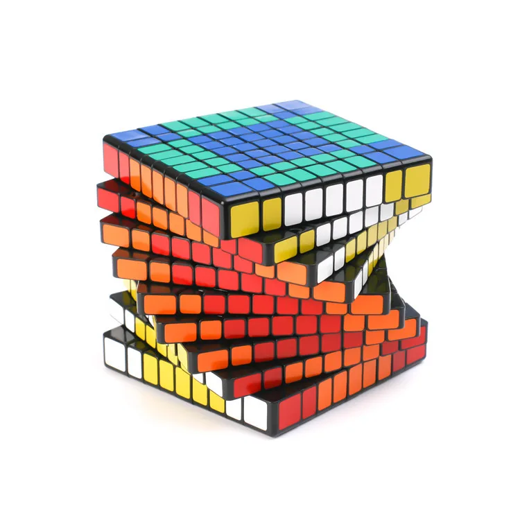 ShengShou kubo 9-Sluoksnių Dėlionė Kubo Profesinės 9x9 Lipdukai Cubo Magico Įspūdį Greitis Klasikinis Žaislai Mokymasis ir Švietimas Žaislas