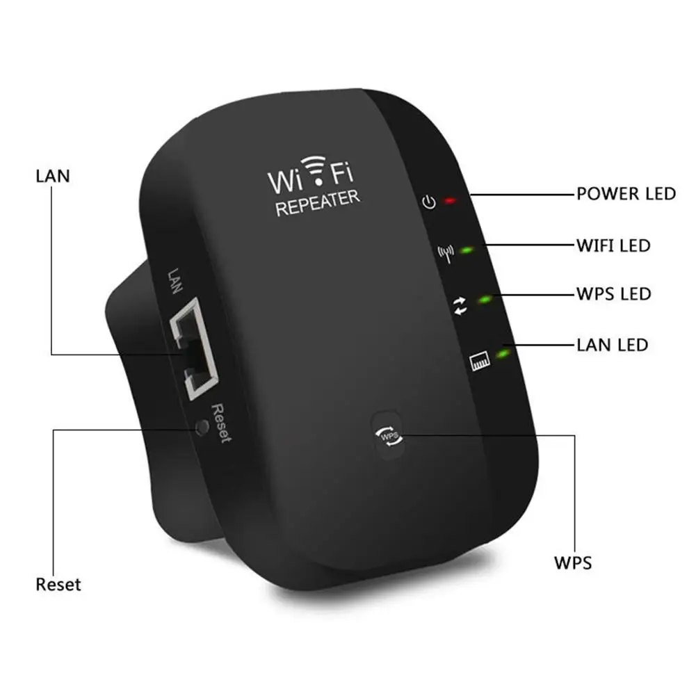 300Mbps 802.11 Wireless WiFi Signalo Kartotuvų Stiprintuvo Wifi Asortimentą Extander Signalo Stiprintuvus