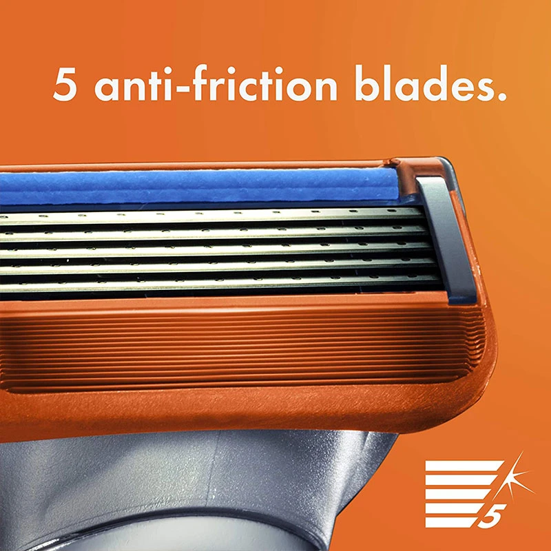 Saugos Skustuvas Gillette Fusion 5 Skutimosi Kasetės Tiesiai Skustuvas Vyrams Skustis Atveju Barzda Su Keičiamomis Geležtėmis Shavette