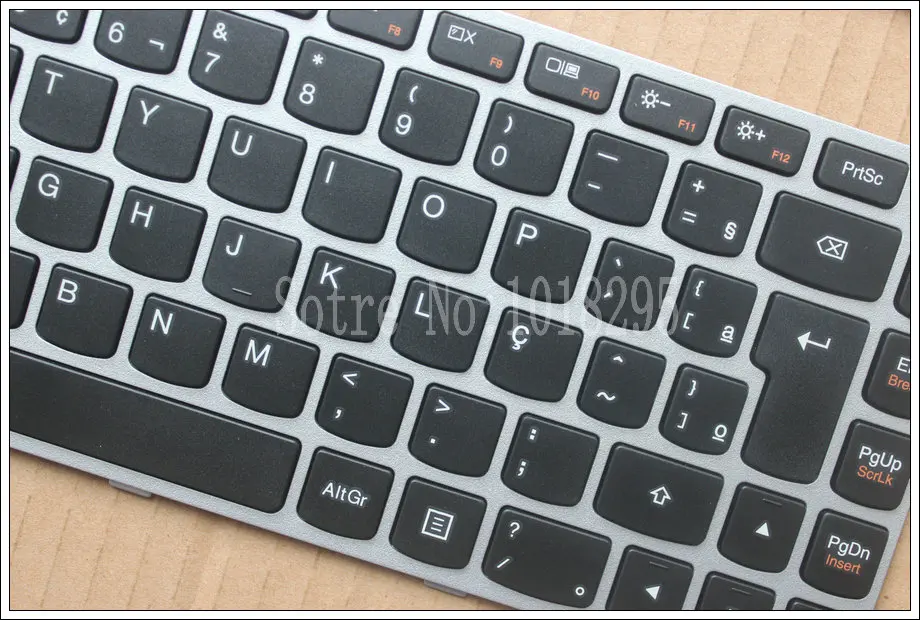 Naujas BR Nešiojamojo kompiuterio Klaviatūra Lenovo 25215115 MP-13P86PA-6861 PK130TG1B28 T5G1-BZ Brazilija Sidabro sienos Klaviatūra