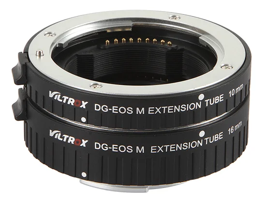 Elektroninė Automatinio Fokusavimo Macro Extension Tube Adapterio žiedas canon eosm Objektyvo EOSM/M2/M3/m5/m6/M10/m50 m100 EOS M ef-m fotoaparatas