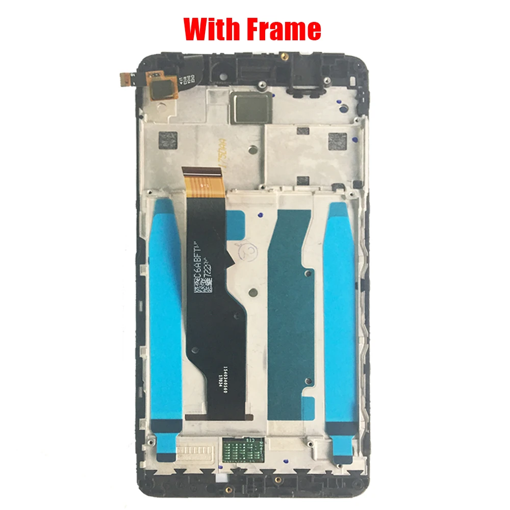 NAUJAS LCD Xiaomi Redmi Pastaba 4X LCD Ekranas skaitmeninis keitiklis Jutiklinio Ekrano Rėmo Surinkimas pastaba 4x 4 X Pasaulinė Versija Snapdragon 625