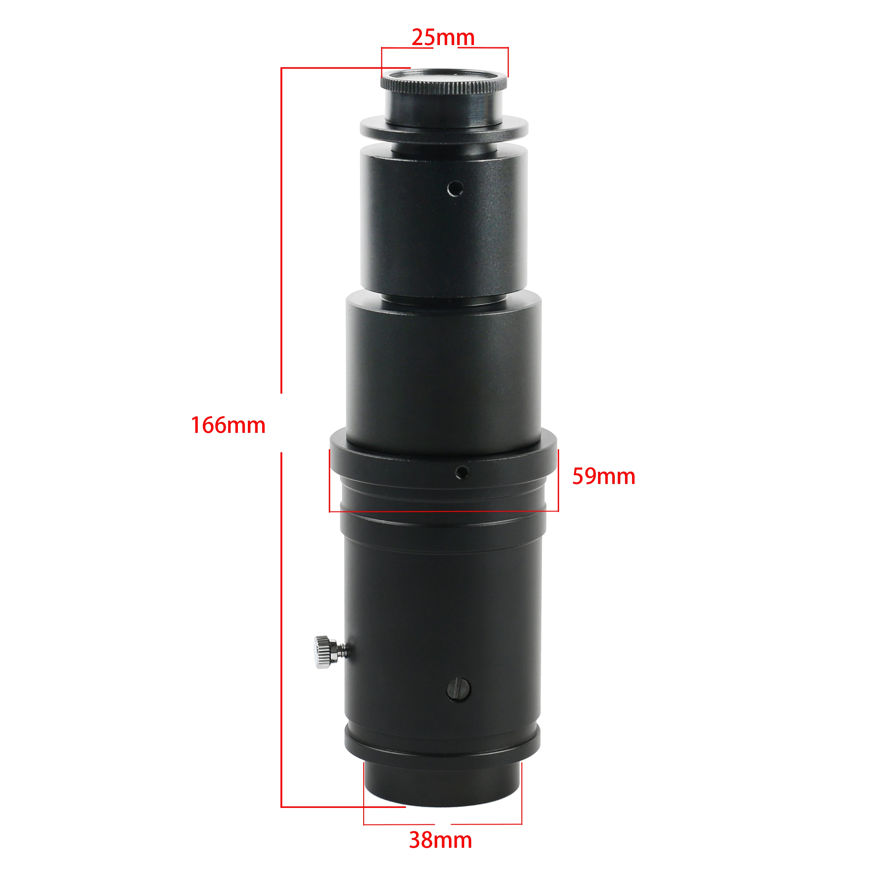 160X 320X Zoom C-mount Objektyvas FHD 0.7 X-5X Reguliuojamas Didinimo Nuolat Monokuliariniai Vaizdo Kamera, HDMI VGA, USB Mikroskopą