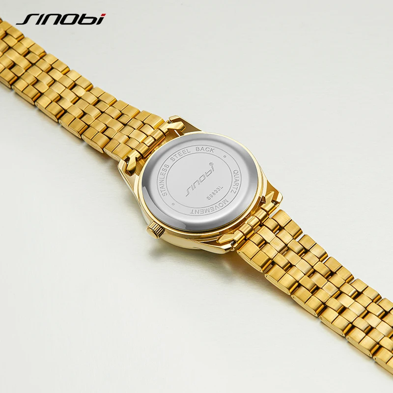 SINOBI Aukso Žiūrėti Moterų Laikrodžiai Ponios Kūrybos Plieno Moterų Apyrankės, Laikrodžiai Moterų Laikrodis Relogio Feminino Montre Femme dovana