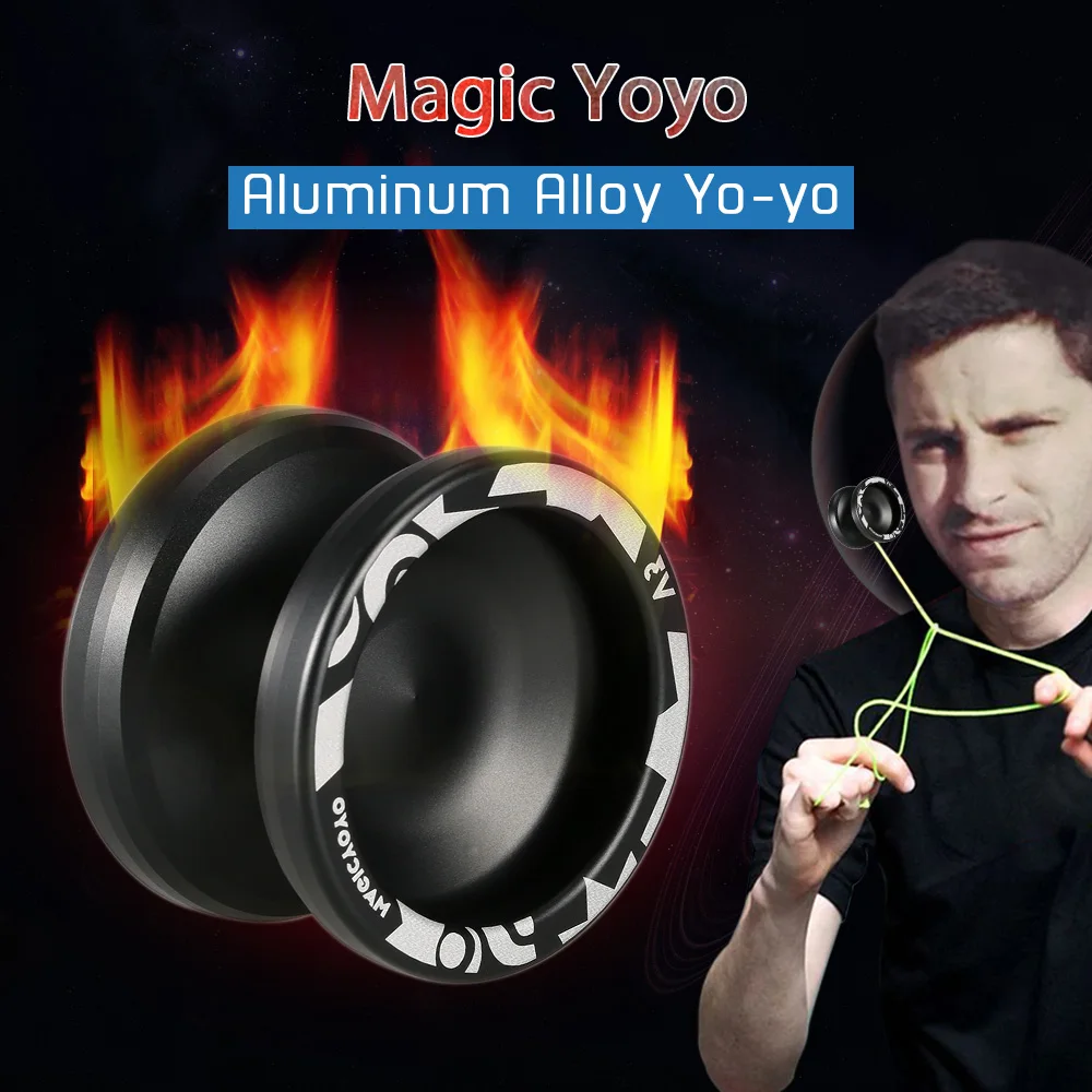 Greitųjų Aliuminio Lydinio Yo-yo CNC Tekinimo Magija Yoyo Žaislai su Verpimo String Berniukams, Mergaitėms, Vaikams, Auldey Yoyo Profesinės