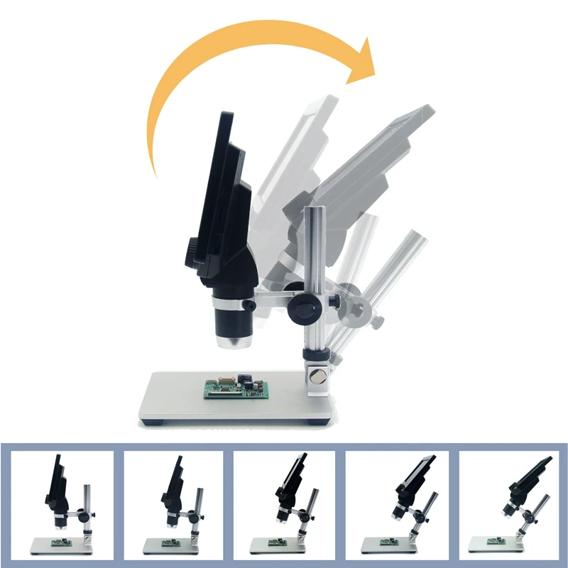 1-1200x Skaitmeninis Elektroninis Mikroskopas Nešiojamų 12MP VGA Mikroskopai 7
