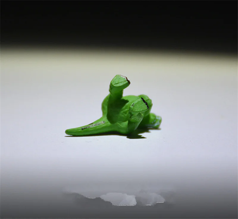 12piece/daug 2.5 cm originalas Rex Žalias Dinozauras pav žaislai apkabinti dragon mažas paveikslas žaislai