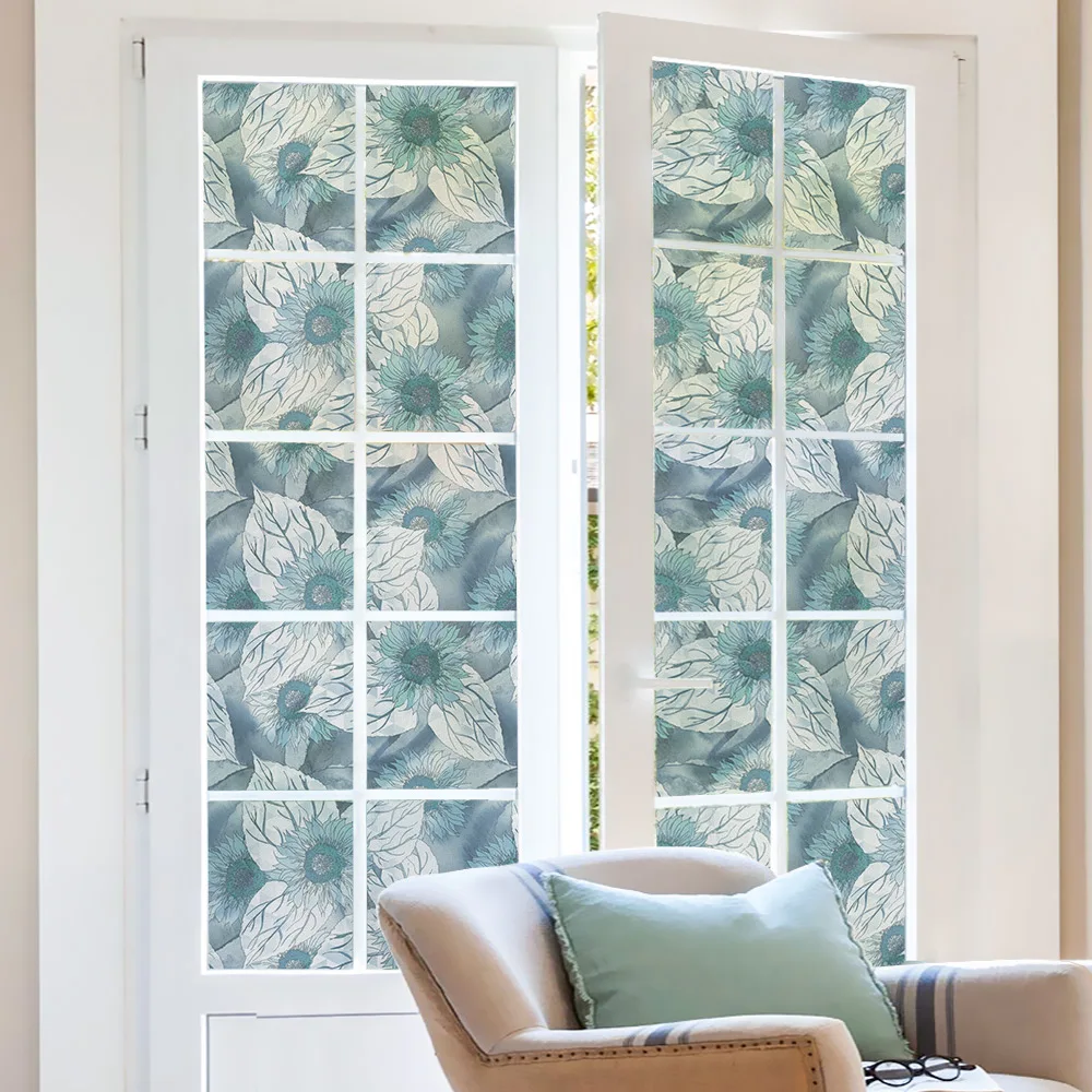 Matinė plėvelė, langų plėvelė spausdinimo ciklas modelis lango lipdukas privatumo apsaugos kino vaivorykštė langų plėvelė namų puošybai